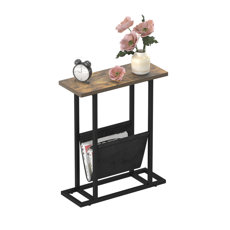 Borough Wharf Holifield Side Table with Storage & Reviews Wayfair.co.uk